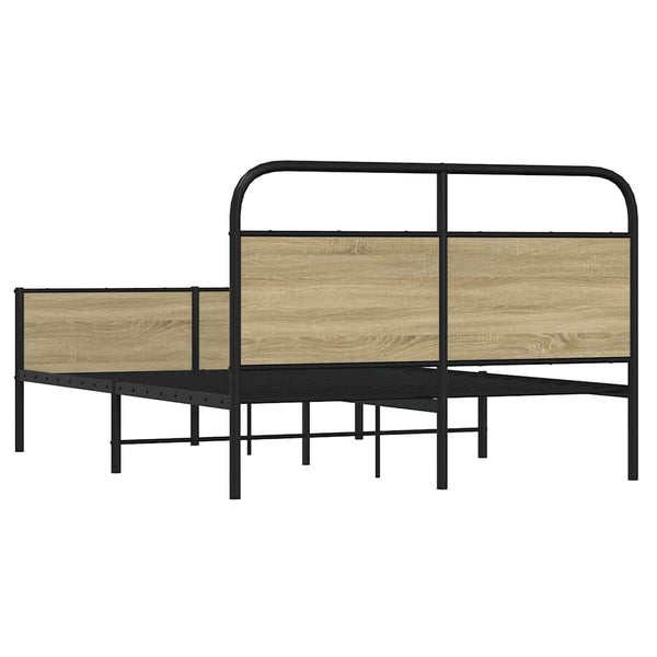Bettgestell 140x190 cm Sonoma Eiche