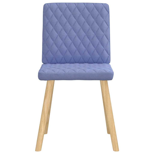 4er Set Esszimmerstühle Jeansblau