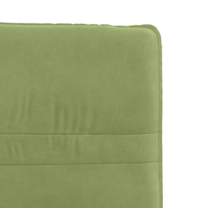Hellgrüne Samt Esszimmerstühle, 6er-Set