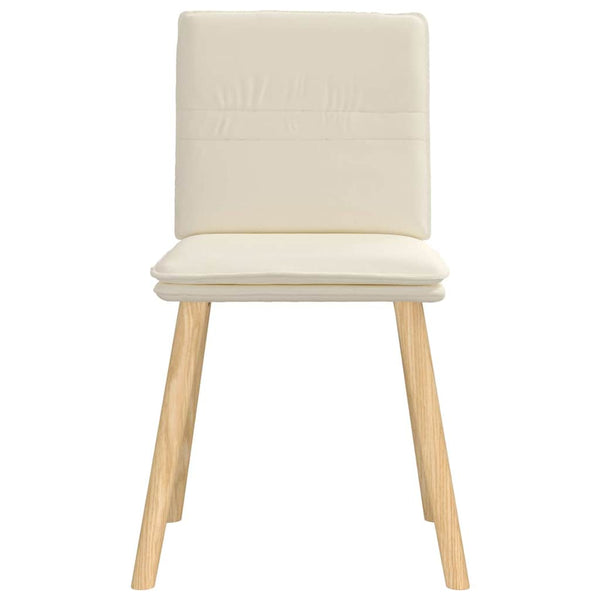 vidaXL Dining Chairs 6 pcs Linen Upholstery