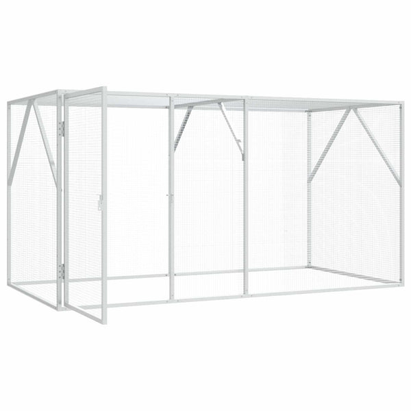 Vogelkäfig Anthrazit 208cm