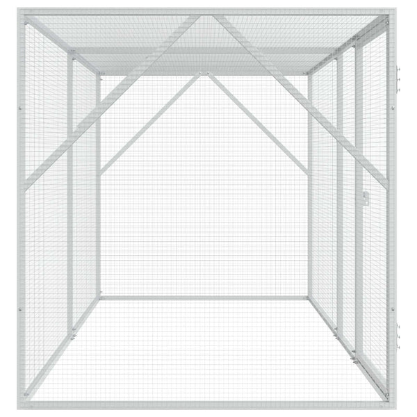Vogelkäfig Anthrazit 208cm