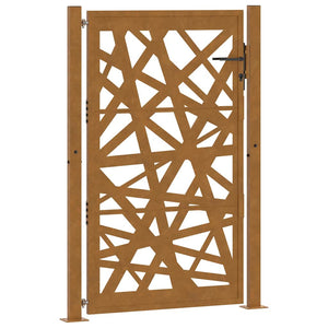 Gartentor Cortenstahl 100x150cm