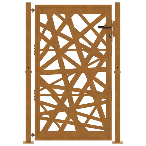 Gartentor Cortenstahl 100x150cm