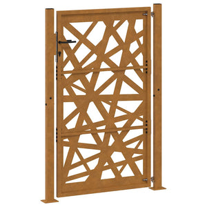 Gartentor Cortenstahl 100x150cm