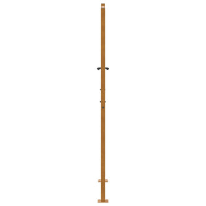 Gartentor Cortenstahl 100x175 cm Helles Design