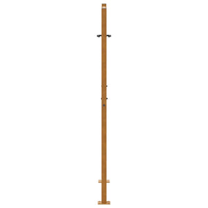 Gartentor 100x150 cm Stahl Blattdesign