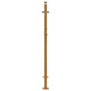 Gartentor Verwitterungsstahl 100x125cm Wellendesign