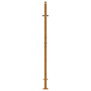 Gartentor Verwitterungsstahl 100x150cm Wellendesign