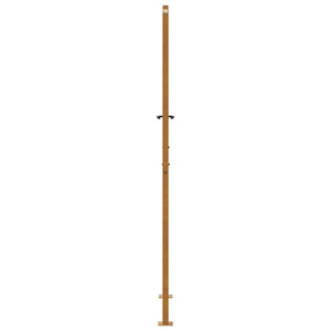 Gartentor 100x200 cm Verwitterungsstahl Wellendesign