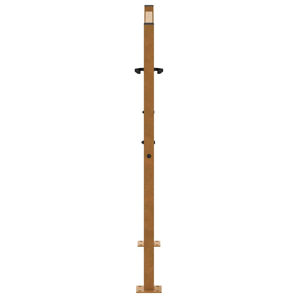 Gartentor 100x100 cm Cortenstahl Trace Design