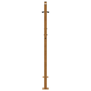 Gartentor 100x125cm Verwitterungsstahl Trace-Design