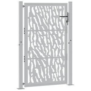 Gartentor 100x150cm Verwitterungsstahl Trace Design