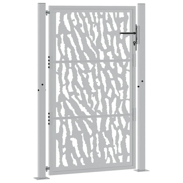 Gartentor 100x150cm Verwitterungsstahl Trace Design