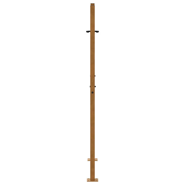 Gartentor 100x150cm Verwitterungsstahl Trace Design