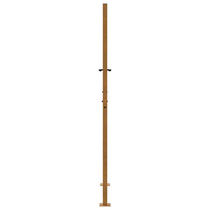 Gartentor 100x175 cm Verwitterungsstahl Trace Design