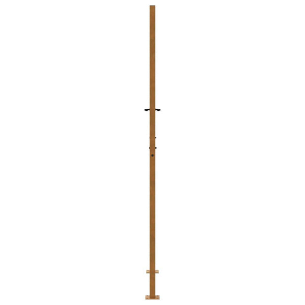 Gartentor 100x200 cm Verwitterungsstahl Trace Design