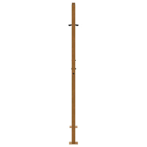 Gartentor 100x150cm Verwitterungsstahl Flammendesign