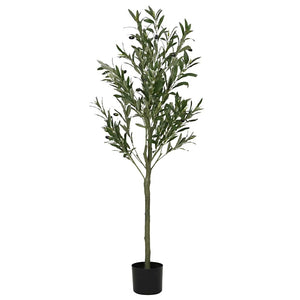 Künstlicher Olivenbaum, 120 cm, 450 Blätter