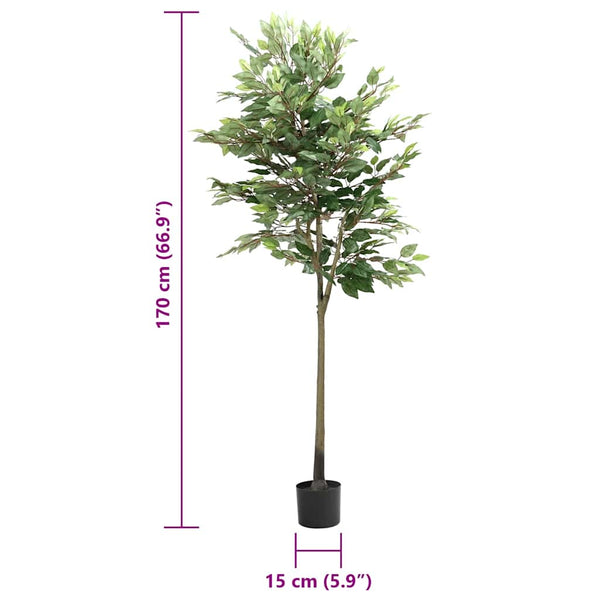 Künstlicher Ficusbaum 170cm, 756 Blätter