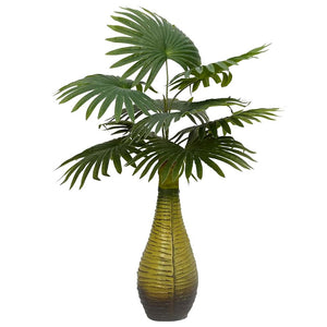 Künstliche Palme, 65 cm, 9 Blätter