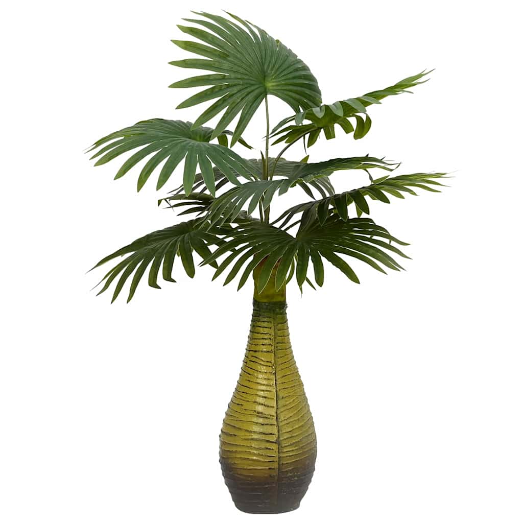 Künstliche Palme, 65 cm, 9 Blätter