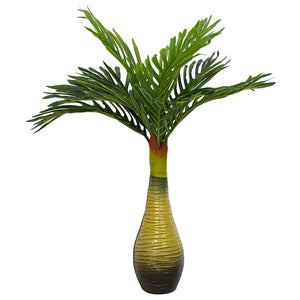 Künstliche Palme, 70 cm, 9 Blätter