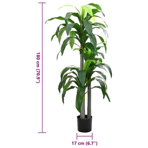 Künstlicher Drachenbaum 180cm, 36 Blätter