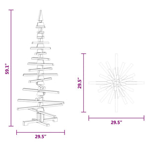 Holz Weihnachtsbaum 150cm Kiefer
