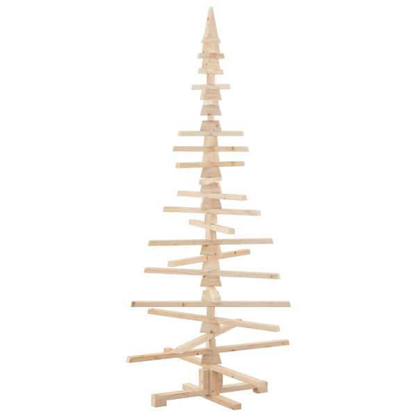 Holz Weihnachtsbaum 180cm Kiefer zum Schmücken