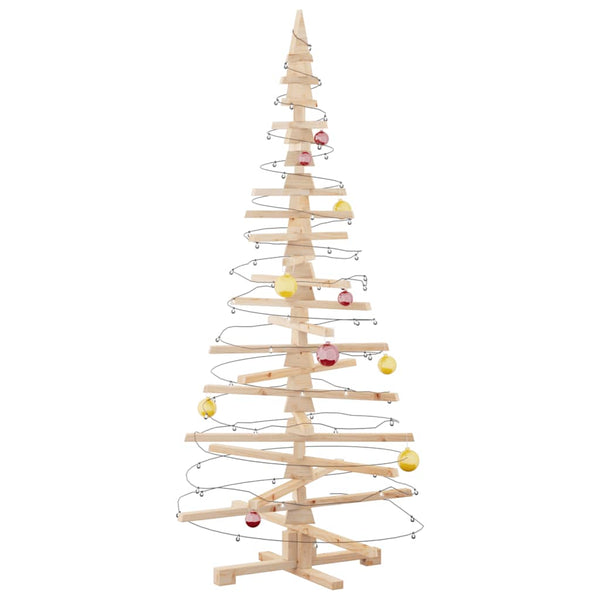 Holz Weihnachtsbaum 180cm Kiefer zum Schmücken