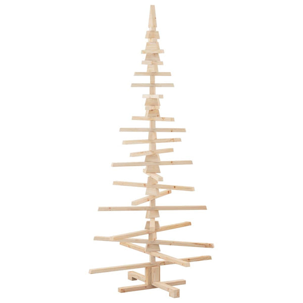 Holz Weihnachtsbaum 180cm Kiefer zum Schmücken