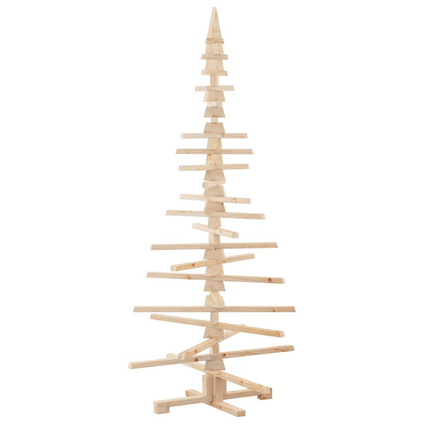Holz Weihnachtsbaum 180cm Kiefer zum Schmücken