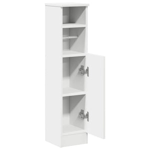 Badezimmerschrank Weiß mit Rollenhalter