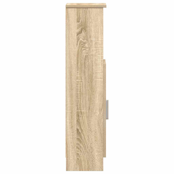 Badezimmerschrank Sonoma Eiche mit Rollenhalter