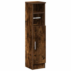 Badezimmerschrank Räuchereiche mit Rollenhalter