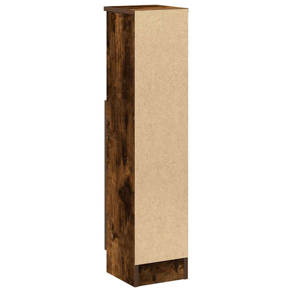 Badezimmerschrank Räuchereiche mit Rollenhalter
