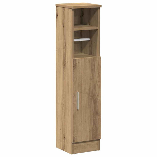 Badezimmerschrank Artisan-Eiche mit Rollenhalter