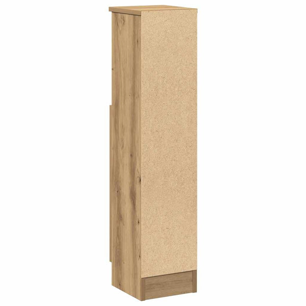 Badezimmerschrank Artisan-Eiche mit Rollenhalter