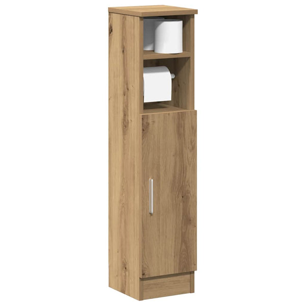 Badezimmerschrank Artisan-Eiche mit Rollenhalter