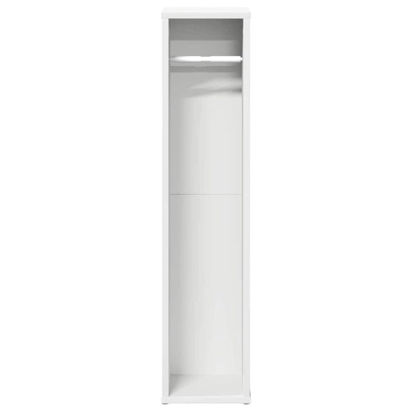 Badezimmerschrank Weiß mit Rollenhalter