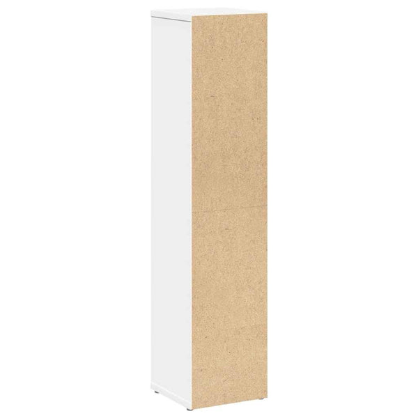 Badezimmerschrank Weiß mit Rollenhalter