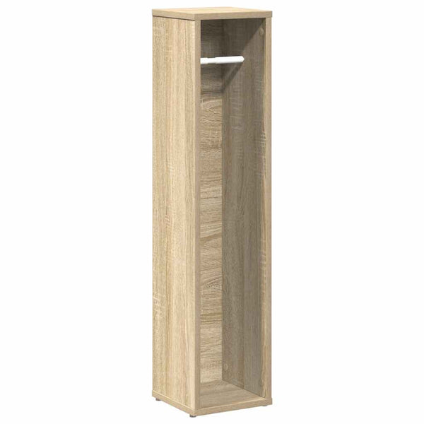 Badezimmerschrank Sonoma Eiche mit Rollenhalter