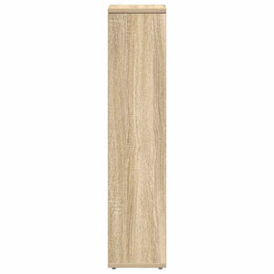 Badezimmerschrank Sonoma Eiche mit Rollenhalter