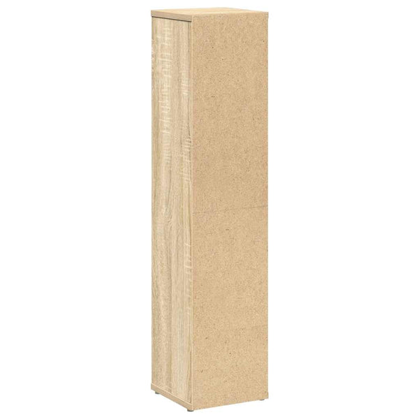 Badezimmerschrank Sonoma Eiche mit Rollenhalter