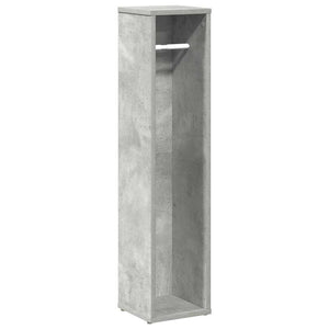 Badezimmerschrank mit Rollenhalter Betongrau