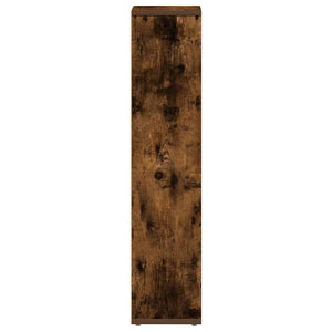 Badezimmerschrank mit Rollenhalter Eiche geräuchert