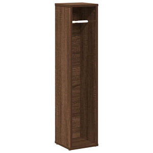 Badezimmerschrank mit Rollenhalter, Braune Eiche