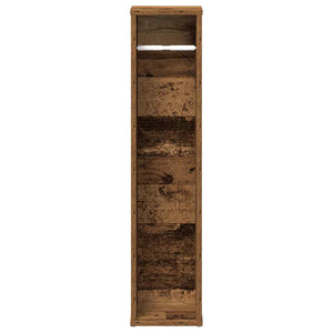 Badezimmerschrank Altholz mit Rollenhalter