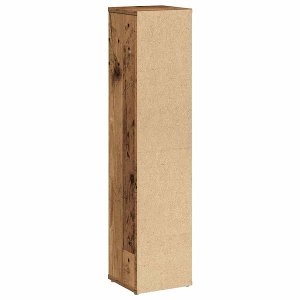 Badezimmerschrank Altholz mit Rollenhalter